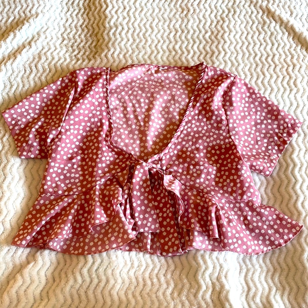 Wrap blouse